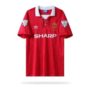 قميص فريق مانشستر يونايتد بطل الدوري الإنجليزي الممتاز 1992/94 ريترو بطل الدوري الإنجليزي الممتاز