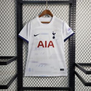 Camisola feminina para casa Tottenham Hotspur 2023/24 Branco