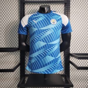 Camiseta Manchester City 2023/24 Versión Jugador Entrenamiento Previo Partido