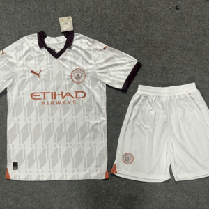 Manchester City 2023/24 Auswärts Trikot und Kurztrikot für Erwachsene