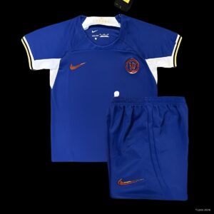 Chelsea 2023/24 Home Kids Kit maillot et short