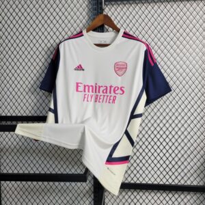 Maillot d'entraînement d'avant-match d'Arsenal 2022/23