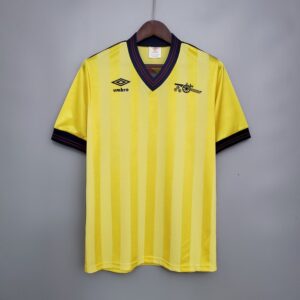 Camiseta retro visitante del Arsenal 1983/86