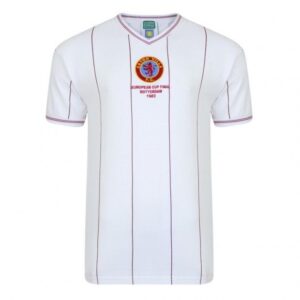 قميص أستون فيلا 1982 UCL UCL خارجي ريترو