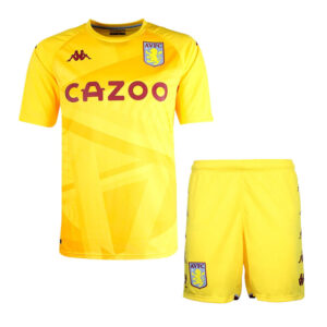 Kit de camisola e calções para adultos do guarda-redes do Aston Villa 2021/22
