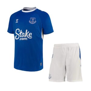 Everton 2022/23 Home Adult Jersey And Short Kit