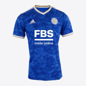 Camisola doméstica do Leicester City 2021/22