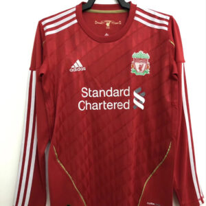 Liverpool 2010/2012 Heim Langarm Retro Trikot
