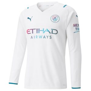 Maglia a maniche lunghe Manchester City 2021/22 Away