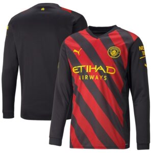 Manchester City 2022/23 Away Camiseta de manga larga
