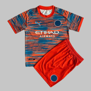 Manchester City 2022/23 Konzept Erwachsene Trikot und Shorts Kit