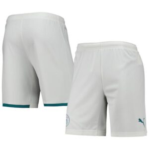 Manchester City Puma Home Drycell Replica Shorts - Bianco