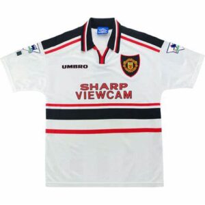 Manchester United 1997-99 Away Retro Jersey