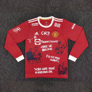 Manchester United 2021/22 Ich bin zurück, wo ich hingehöre Langarmtrikot