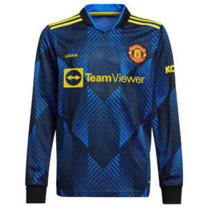 Maglia Manchester United 2021/22 Terza maglia a maniche lunghe