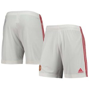 Pantaloncini Manchester United Adidas Home Replica Aeroready - Bianco