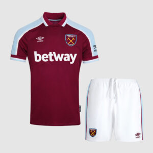 West Ham United 2021/22 Home Adult Jersey and Shorts Kit