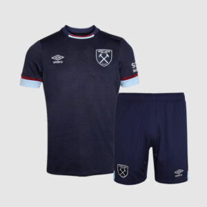 West Ham United 2021/22 Dritte Kinder Trikot und Shorts Kit