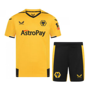 Camisola e calções para criança Wolves 2022/23 Home