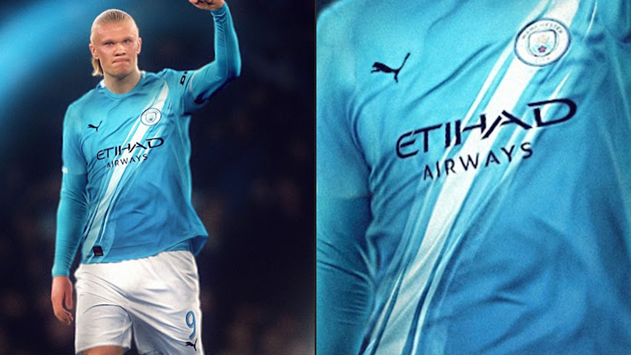 Wie entwickelt sich das Puma Heimtrikot von Manchester City von 2024/25 bis 2025/26?