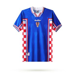 Camisola retrógrada Croácia 1998 Away