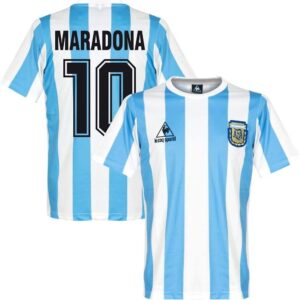 Camiseta Argentina 1986 Maradona Home Retro