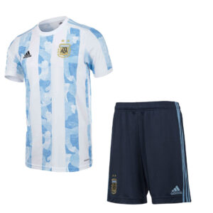 Argentine 2021 Home Adult Jersey and Shorts Kit
