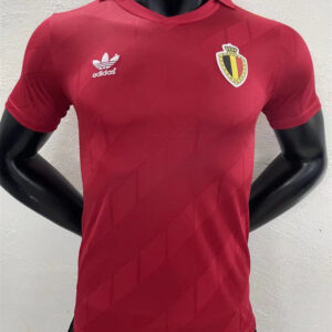 Belgien 1986 Weltmeisterschaft Home Retro Trikot