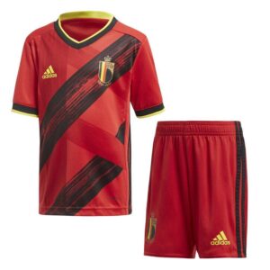 Camiseta y pantalón cortos de adulto de Bélgica 2021