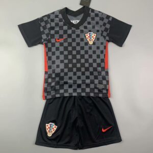 Kit Croácia 2021 Away Kids Jersey e Calções