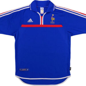 Camiseta retro de casa de Francia 2000