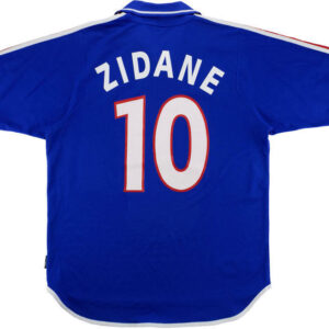 França 2000 Zidane Home Retro Jersey
