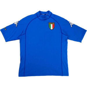 Camiseta retro de casa de Italia para la Eurocopa 2000