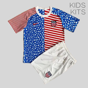 Kit maglia e pantaloncini USA 2022 Concept Kids