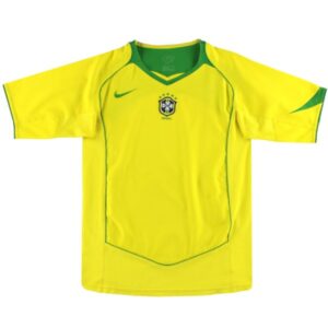 Brasilien 2004/2006 Heimtrikot Retro