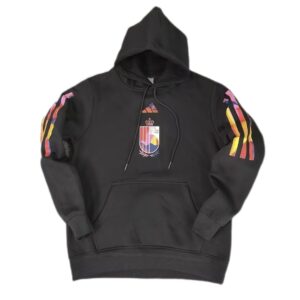 Belgien 2022 Pullover Hoodie Schwarz