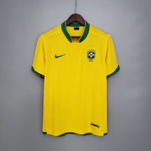 Brasilien 2006 Weltmeisterschaft Heim Retro Trikot