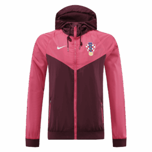 Croácia 2022 Casaco com capuz cor-de-rosa Réplica