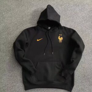 Felpa con cappuccio Francia 2022 Nero