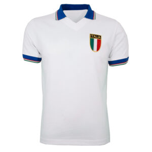Camiseta retro de visitante de Italia 1982