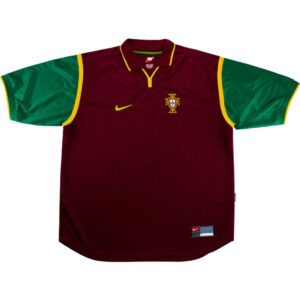 Camiseta retro de casa de Portugal 1999-00