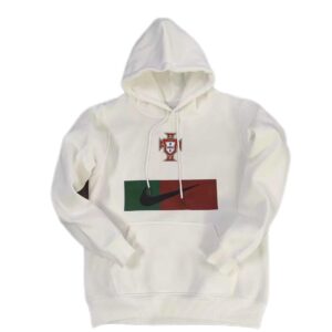 Felpa con cappuccio Portogallo 2022/23 Bianco