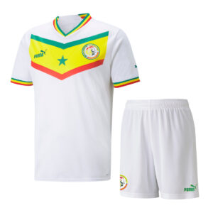 Senegal 2022 Kit de camiseta y pantalón de adulto