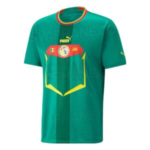 Camiseta de jugador de la Copa Mundial de la FIFA Senegal 2022 en versión visitante