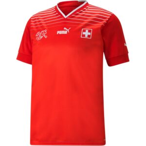 القميص الأساسي لكأس العالم 2022 سويسرا 2022