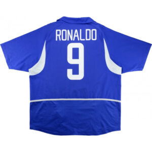 Brasilien 2002-2004 Heim #9 Ronaldo Retro Trikot
