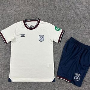 West Ham United 2025/26 Away Adult Jersey and Shorts Kit