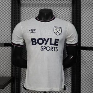 West Ham United 2025/26 Auswärtsspieler Version Trikot