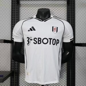Fulham 2025/26 Home Player Version Jersey