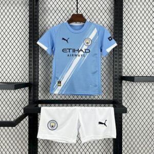 Manchester City 2025/26 Home Adult Trikot und Shorts Kit